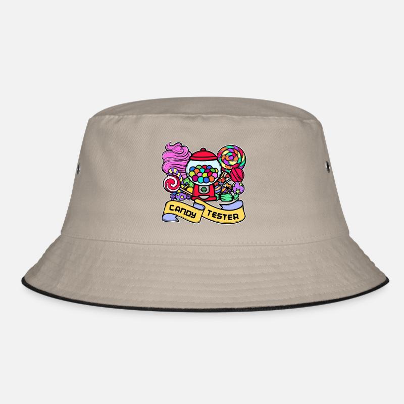 Sweet candy candy confectioner statement Bucket Hat