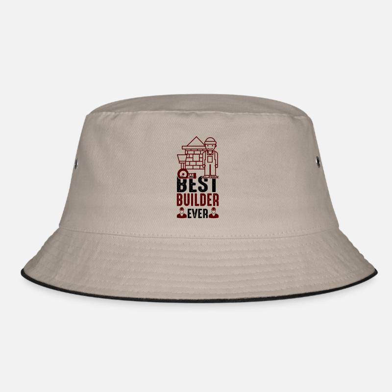 Best Builder Ever - black - Bauherr Bucket Hat