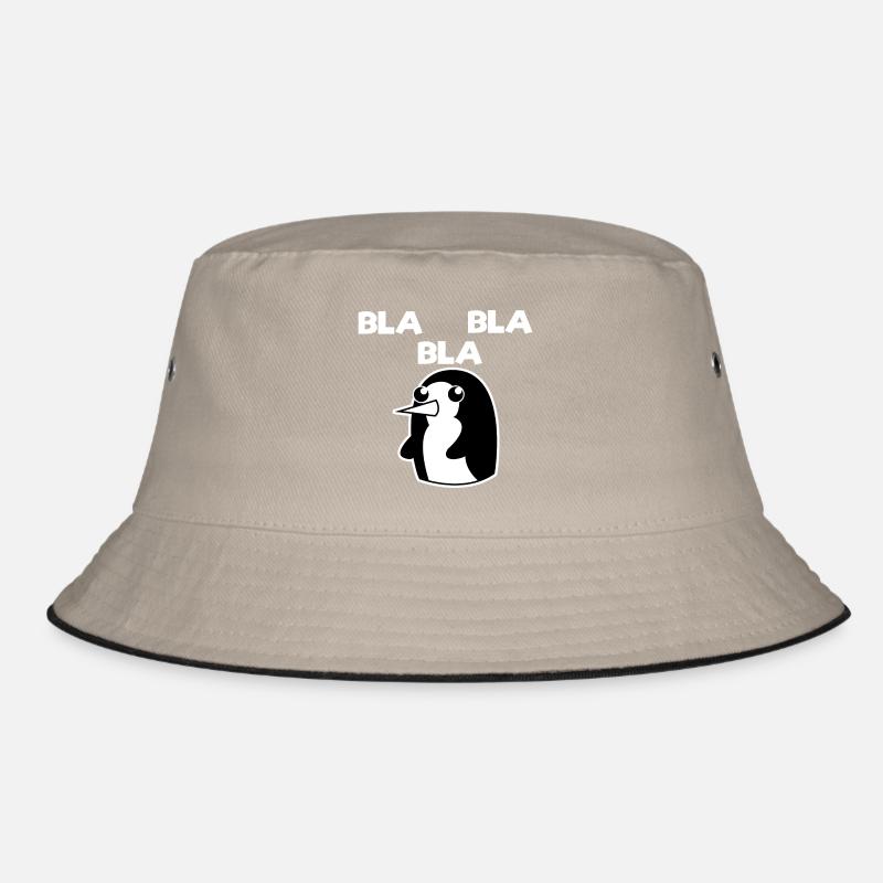 Pinguin Kalt Spruch Seevogel Tier Vogel Bucket Hat