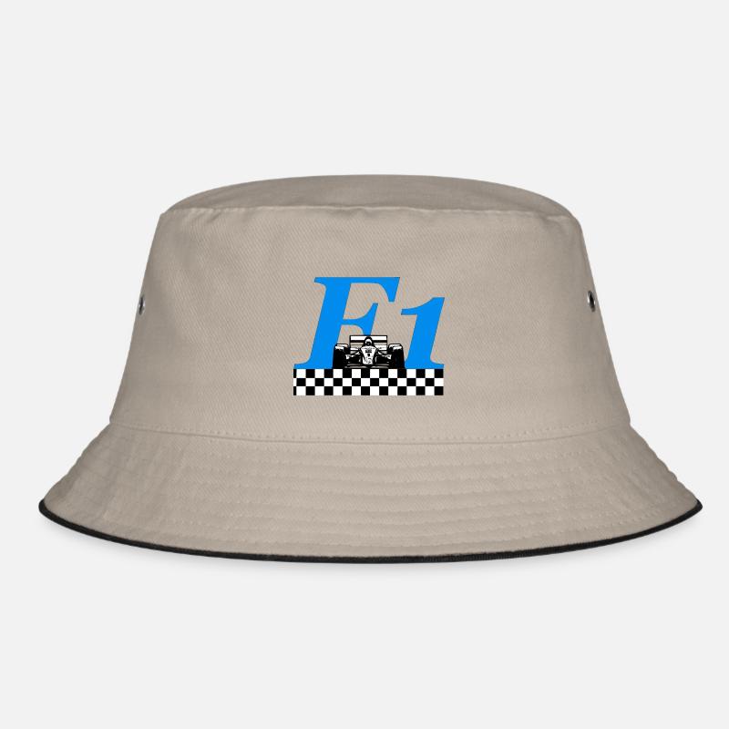 Grand Prix - Bucket Hat - Khaki/Schwarz