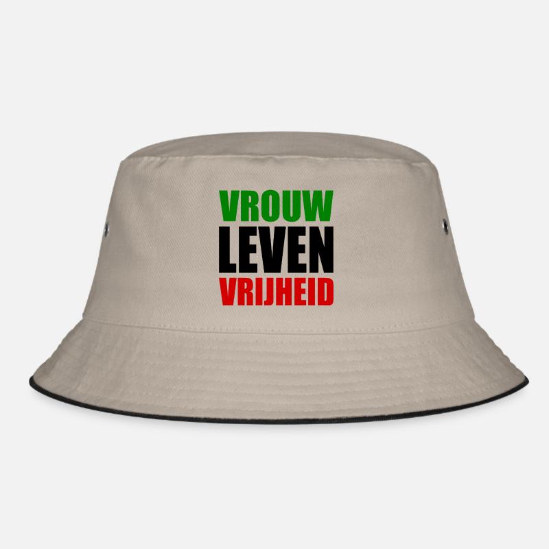 FRAU LEBEN FREIHEIT Bucket Hat