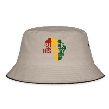 Africa Colors Black History - Bucket Hat - khaki/black - Front