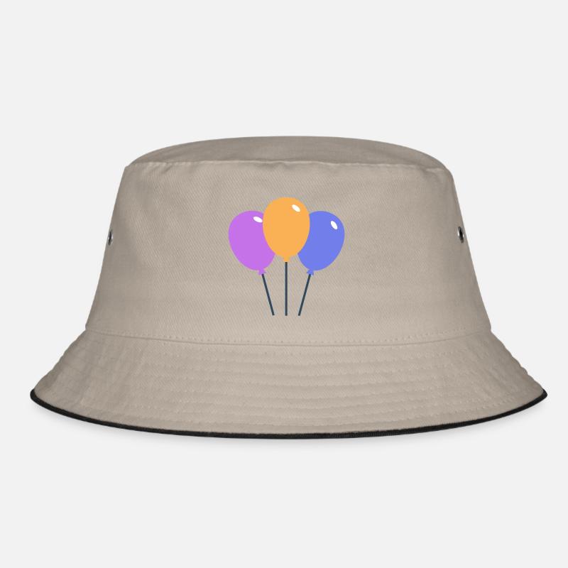 Farbige Luftballons Bucket Hat