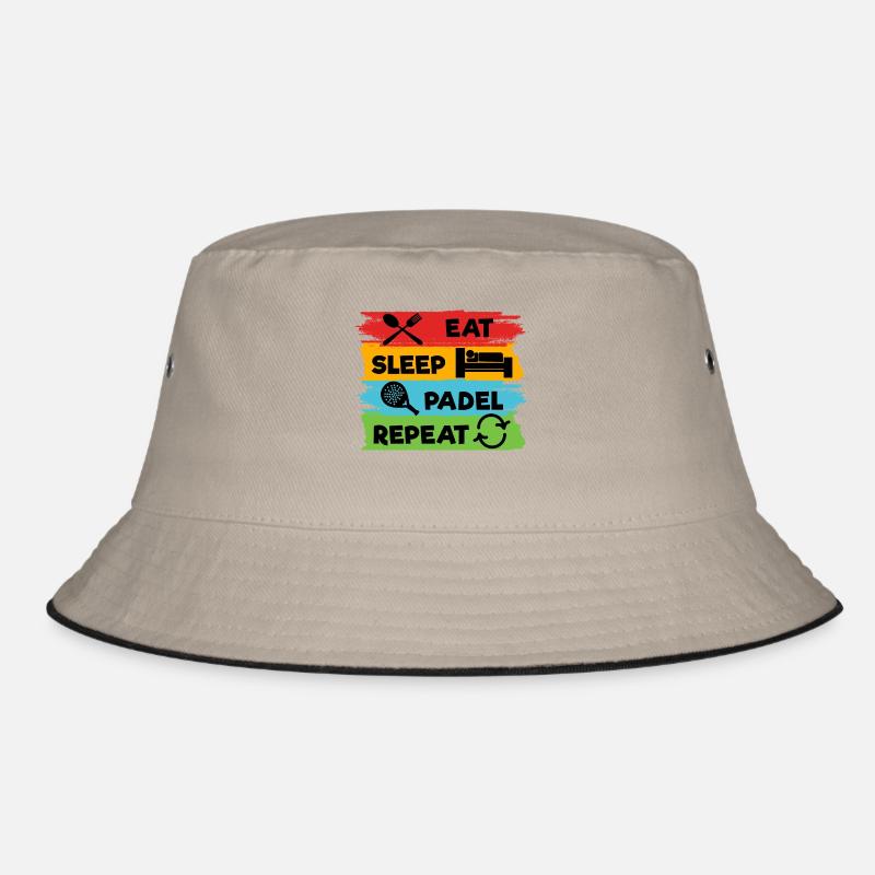 Padel Statement Player Setback Racket Sport Bucket Hat