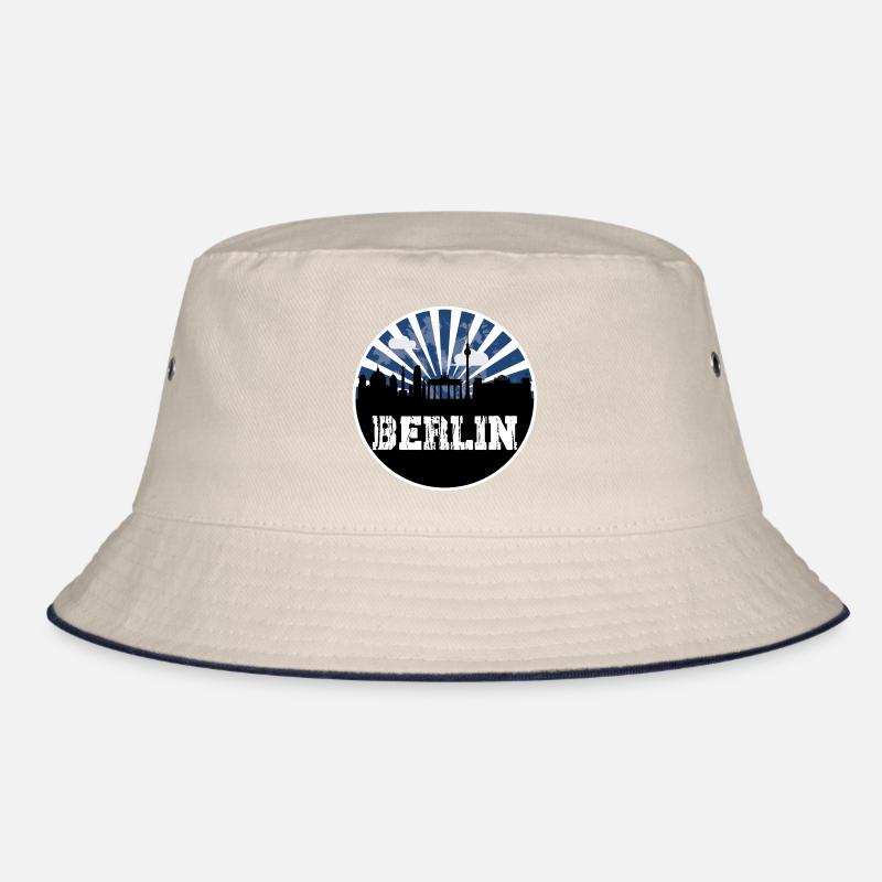 Berlin Skyline Blue Hour Bucket Hat