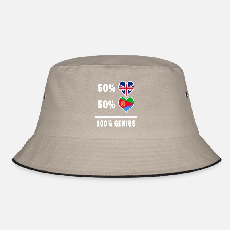 Drapeau 100% Genius de l’Erythrée et de la Grande-Bretagne Bob