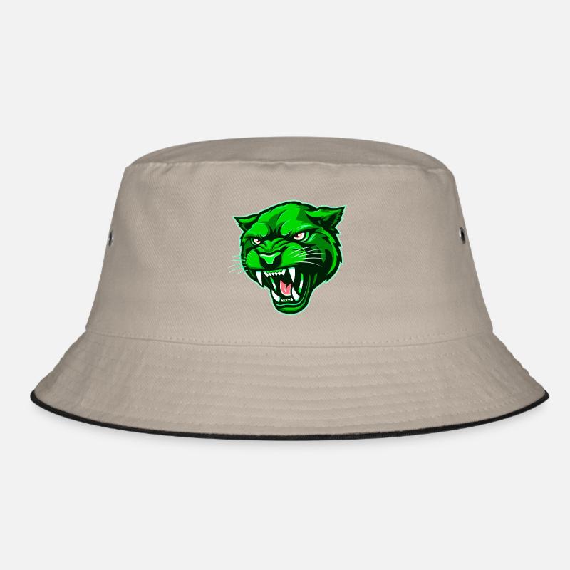 Tête de panthère verte Bob