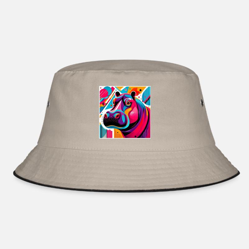 Nilpferd Bucket Hat