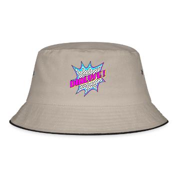 DIALYSE NIERENZENTRUM - Nephrologie - Bucket Hat - Khaki/Schwarz - Vorne