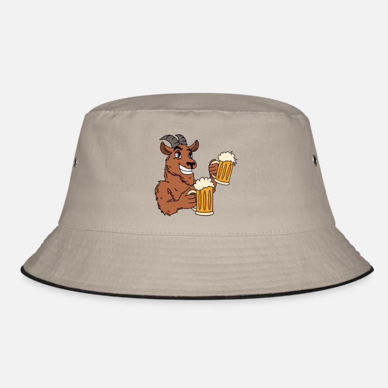 Saufender Bock Bucket Hat
