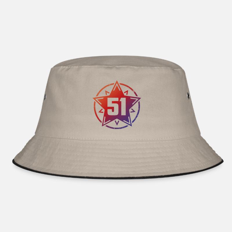 Super Star 51 - Bucket Hat - khaki/black