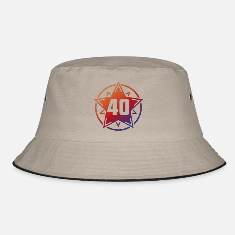 Superstar 40 - Bucket Hat - Khaki/Schwarz