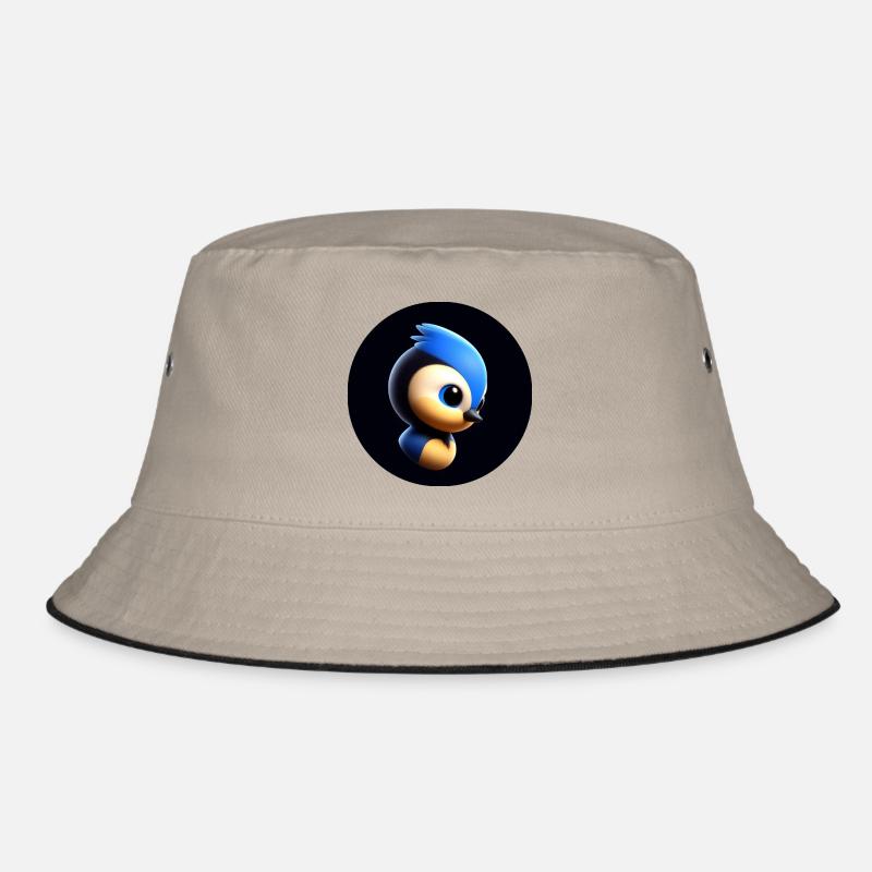 Comic in animation style Bucket Hat