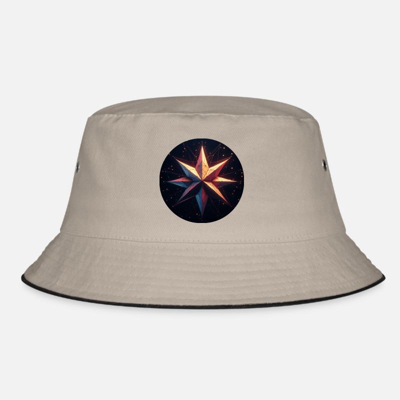 Bunter Stern Galaxy Bucket Hat
