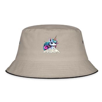 Chat licorne Féerique - Bob - kaki/noir - Devant