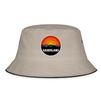 Sauerland Original Skyline - Bucket Hat - Khaki/Schwarz - Vorne