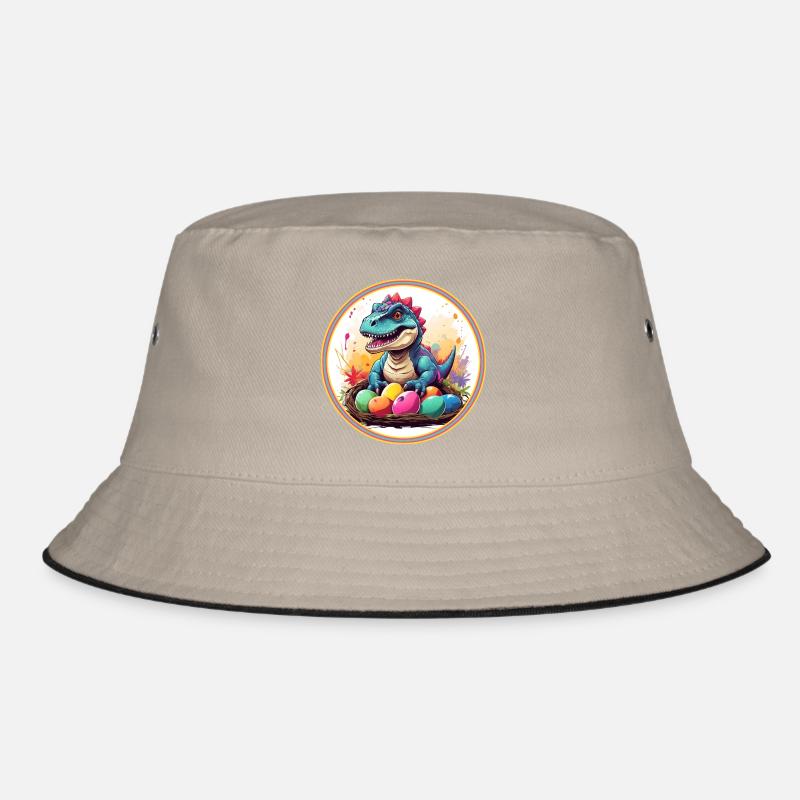 Dinobaby little dinosaur in Easter Bucket Hat