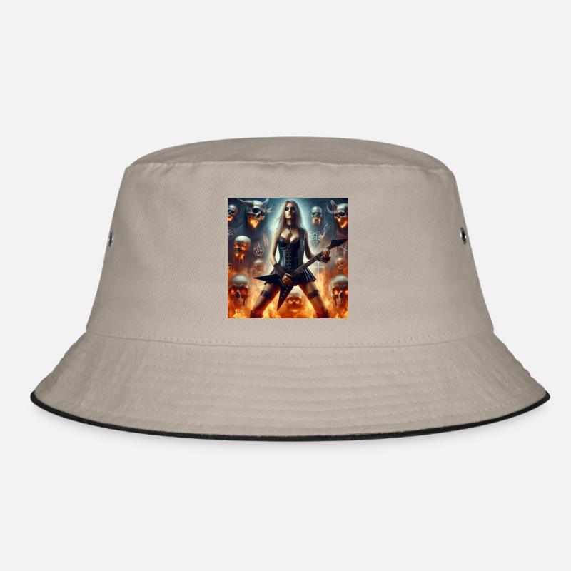 Hell dominated by heavy metal Bucket Hat