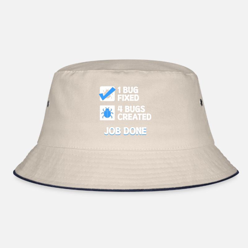 Bugfixing Developer Bugs Code Statement Informatik Bucket Hat