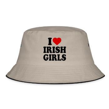I love irish girls - Bob - kaki/noir - Devant