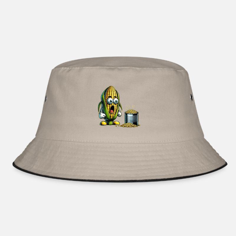 Lustiges Mais Design Bucket Hat