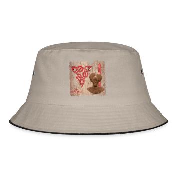 Celts 8 - Bucket Hat - khaki/black - Front