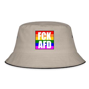 Fck afd - Bob - kaki/noir - Devant