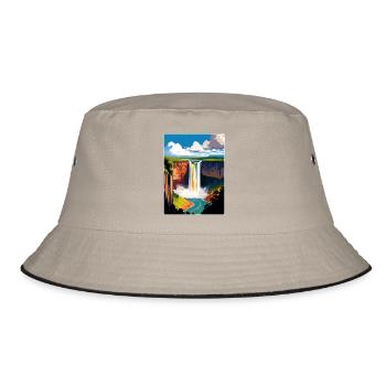 Guyana Caraïbes Voyage Affiche Souvenir Peinture WPA - Bob - kaki/noir - Devant
