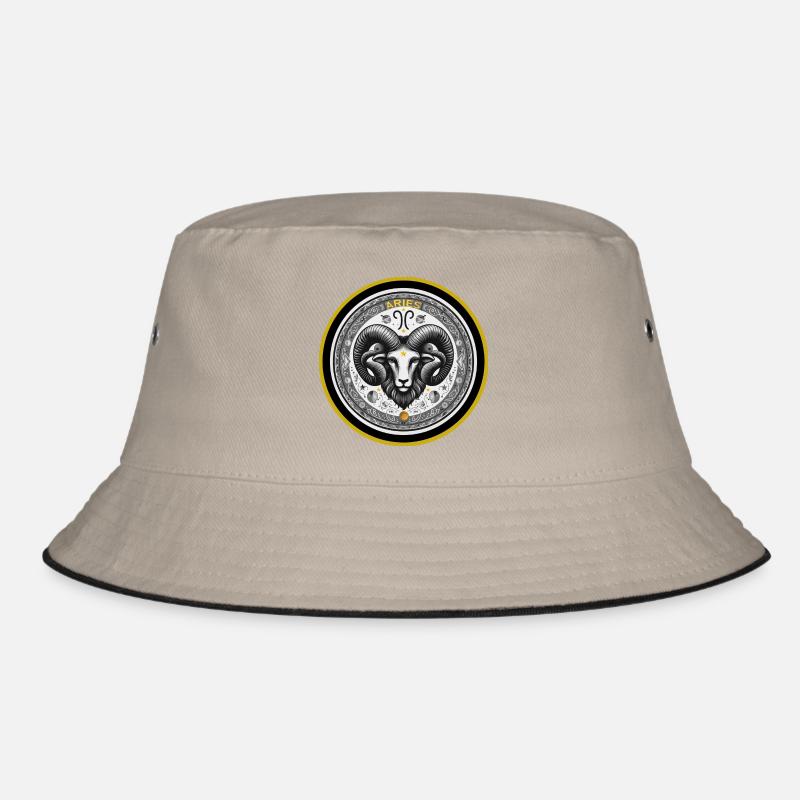 Widder Zodiac Sternzeichen Widder Ornament Bucket Hat