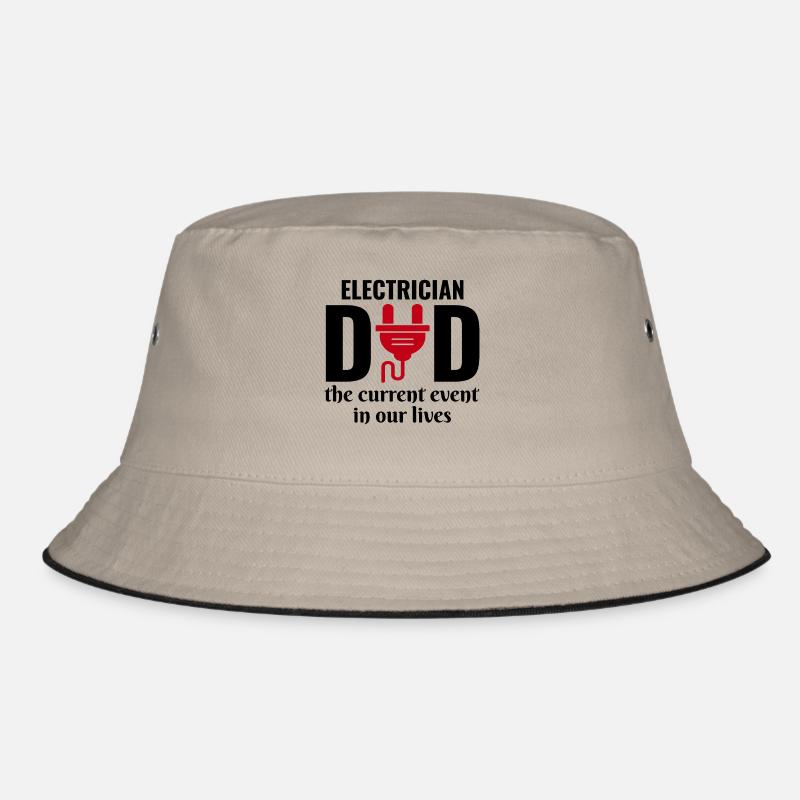 Electrician Humor Electrical Technician Engineer Bucket Hat