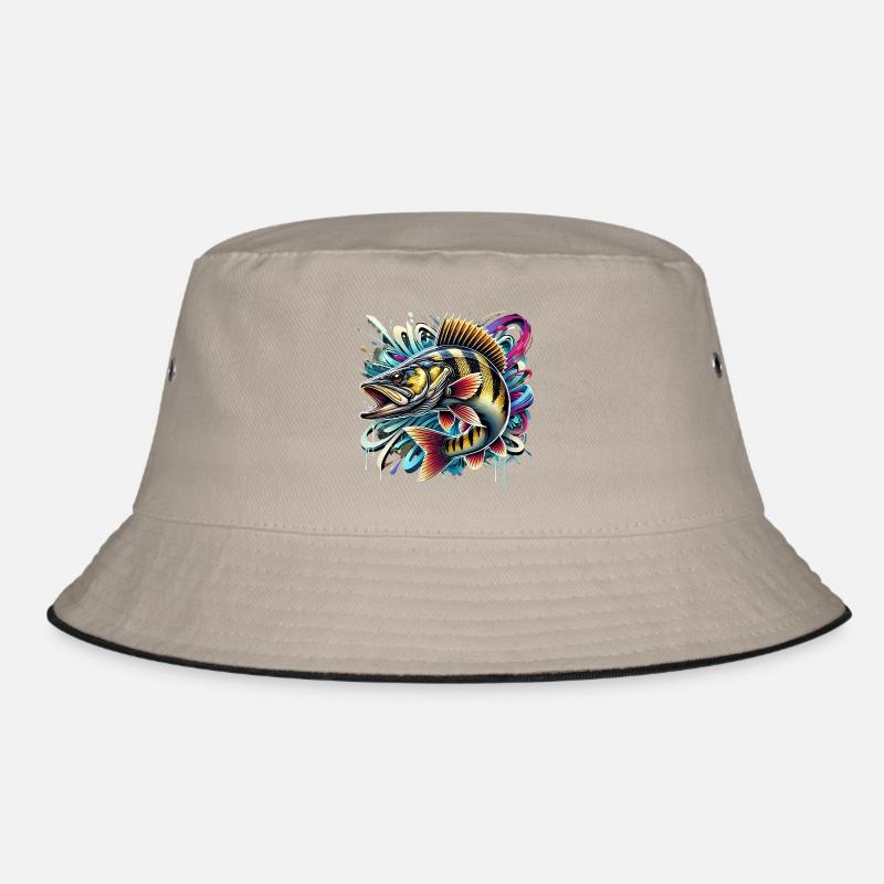 Dynamischer Zander Bucket Hat
