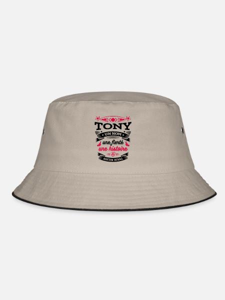 TONY UN NOM UNE FIERTÉ AUCUN RIVAL - Bob - kaki/noir - Devant