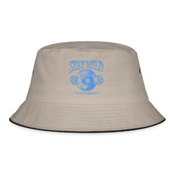 Stay Mild – Chill Vibes Only - Bucket Hat - khaki/black - Front
