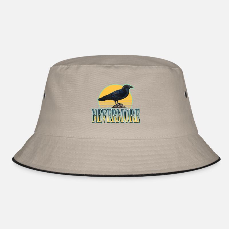 Nevermore – Ravens & Gothic Aesthetics Bucket Hat