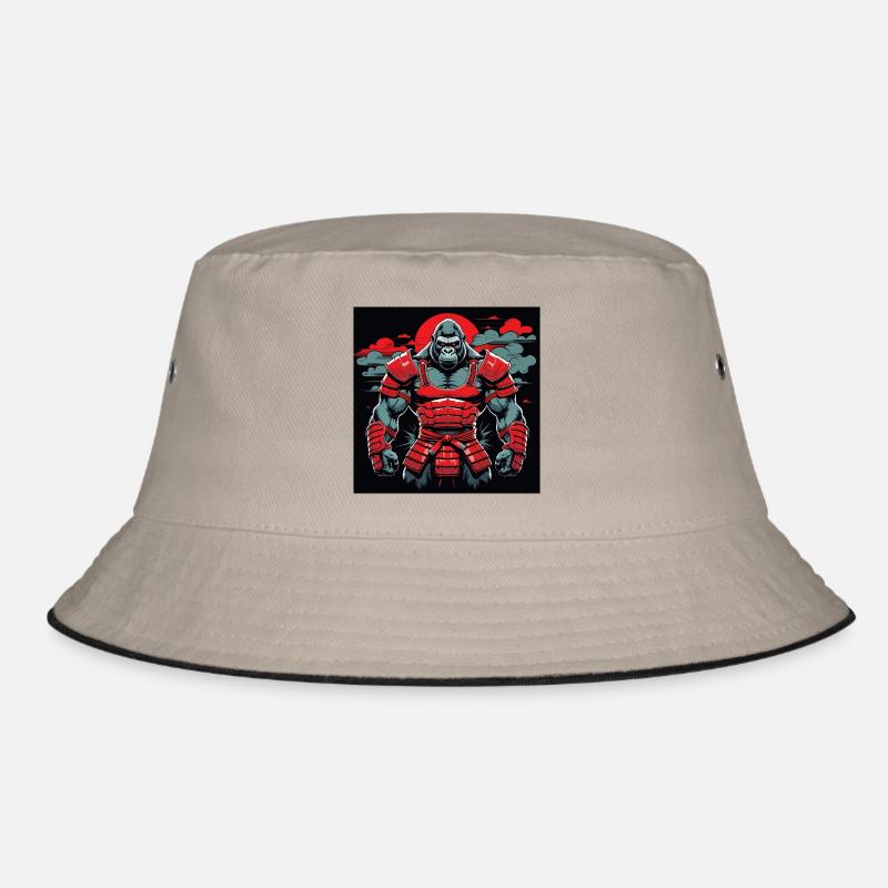 Primal Ronin – Der Samurai-Gorilla Bucket Hat