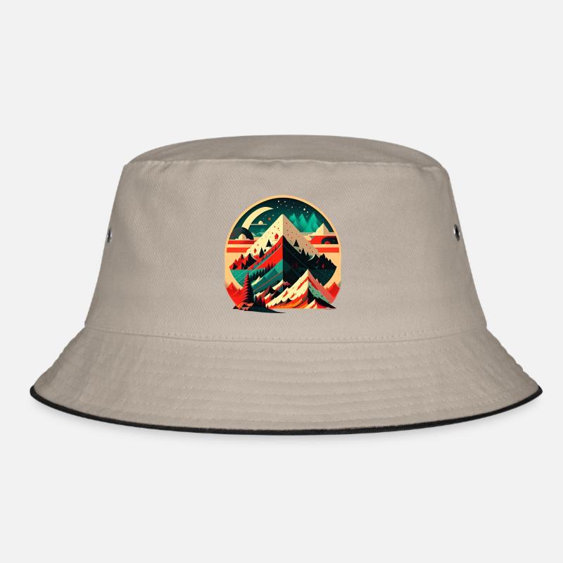 Schweizer Berge Bucket Hat