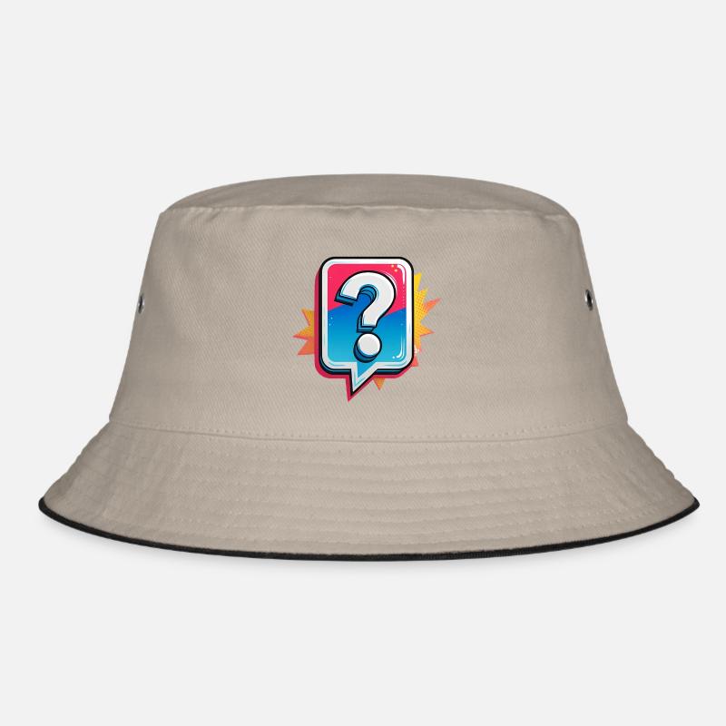 Question mark Bucket Hat