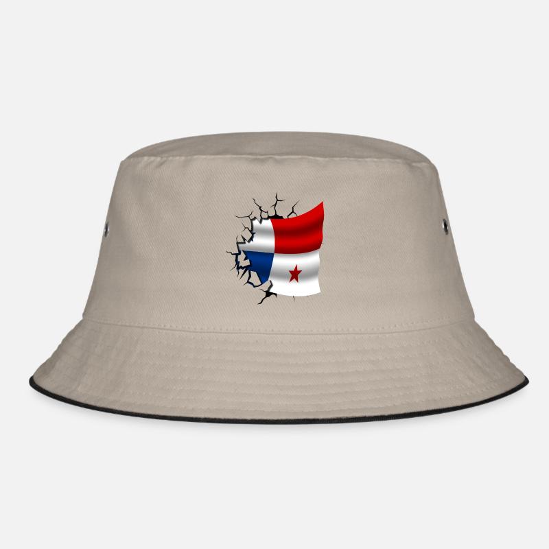 Drapeau du Panama - Panama - Drapeau Broken Design Bob