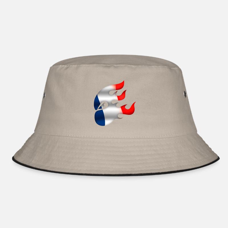 Flagge von Frankreich - Frankreich - Ninja Bucket Hat
