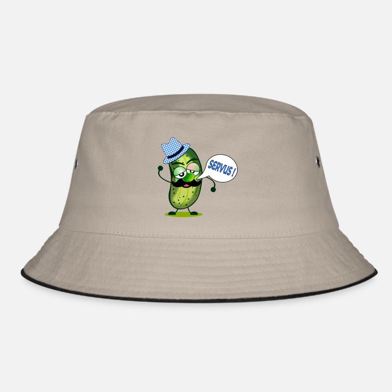 MOUSTACHE GHERKINS BAVARIA SERVUS Bucket Hat