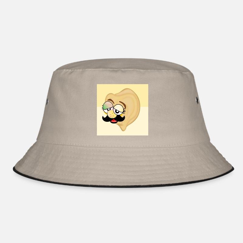 Kichererbsen Papa Schnurrbart Bucket Hat