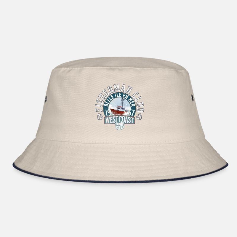 Classic Fisherman Cod Belle Ile en Mer Bucket Hat