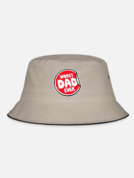 Le pire papa de tous les temps Drôle Sarcastique Papa pour la fête des pères - Bob - kaki/noir - Devant