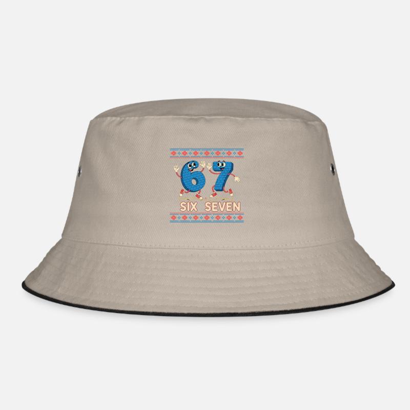 6 7 Sechs Sieben Meme Bucket Hat