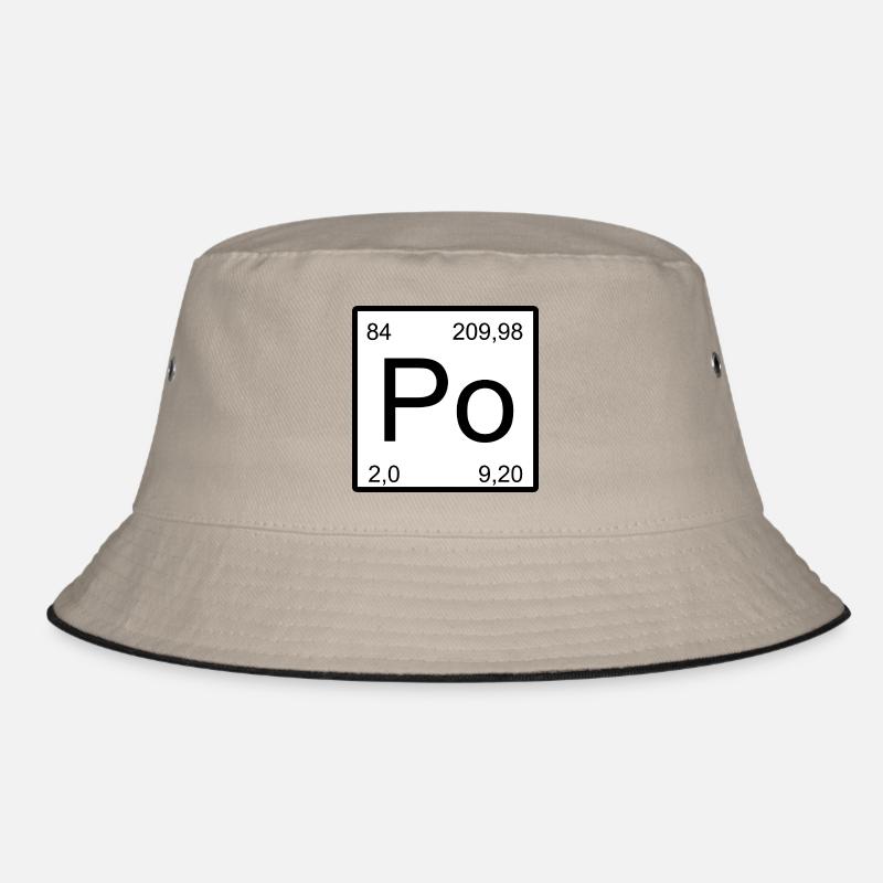 Tableau de la période de conception des éléments Po en polonium Bob