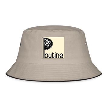 Poutine canadienne - Bob - kaki/noir - Devant