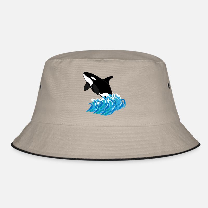 Orca Print Bucket Hat