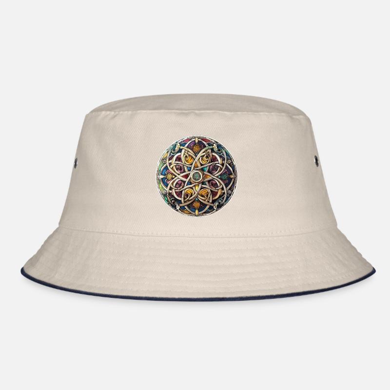 Celtic Knot Kaleidoscope Bucket Hat