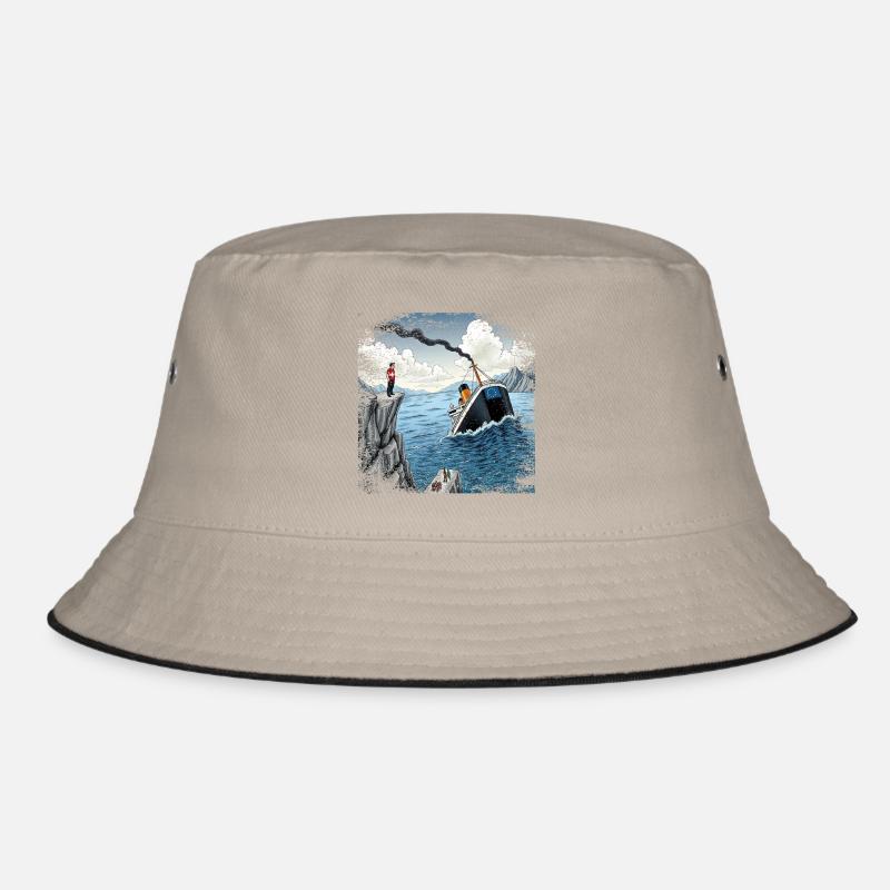 Satire Swiss Neutrality Bucket Hat