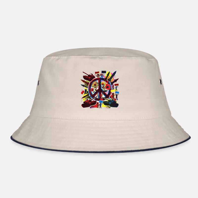 Peace Stop The War Bucket Hat
